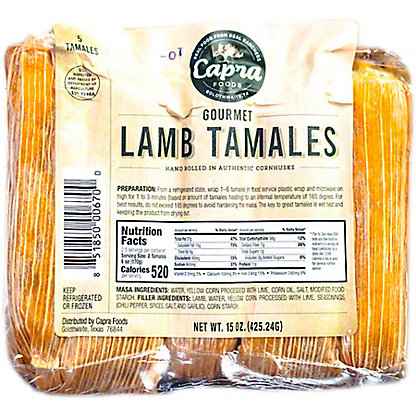 Capra Lamb Tamales