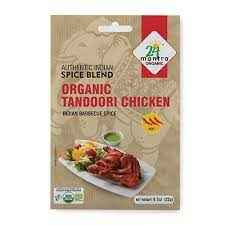 ORGANIC SPICED BLEND TANDOORI CHICKEN 24 MANTRA