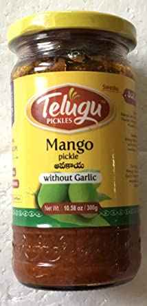MANGO PICKLE TELEGU (WITHOUT GARLIC)