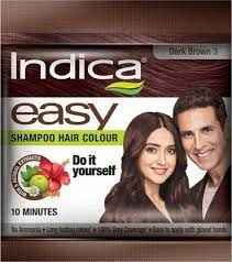 DARK BROWN SHAMPOO BASED COLOUR INDICA