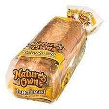 NATURES OWN BUTTER BREAD