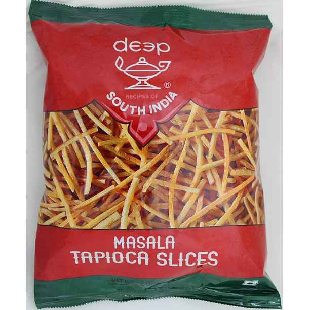 Deep Masala Tapioca Slices