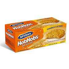 HOBNOBS ROLLED OAT And WHOLE WHEAT BISCUIT MCVITIES