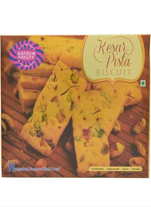 KARACHI KESAR PISTA BISCUITS