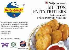 MUTTON PATTY FRITTERS DELICIOUS DELIGHTS