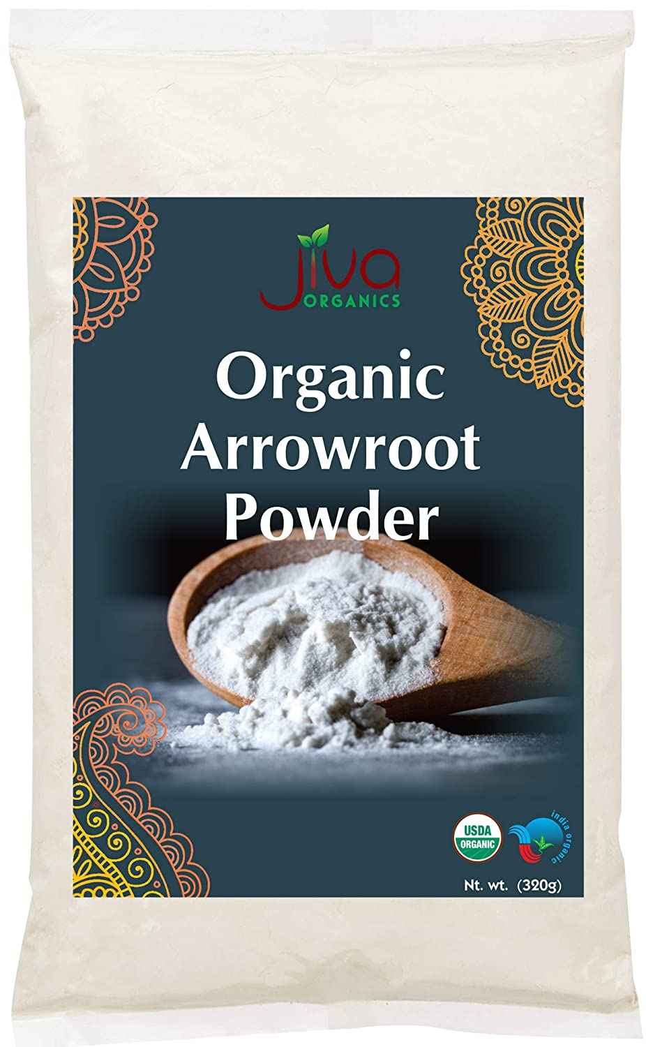 ORGANIC ARROWROOT POWDER JIVA