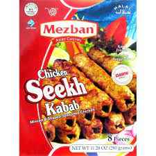 CHICKEN SEEKH KABAB MEZBAN