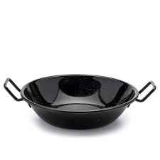 Enamel Wok Kadai 24cm.