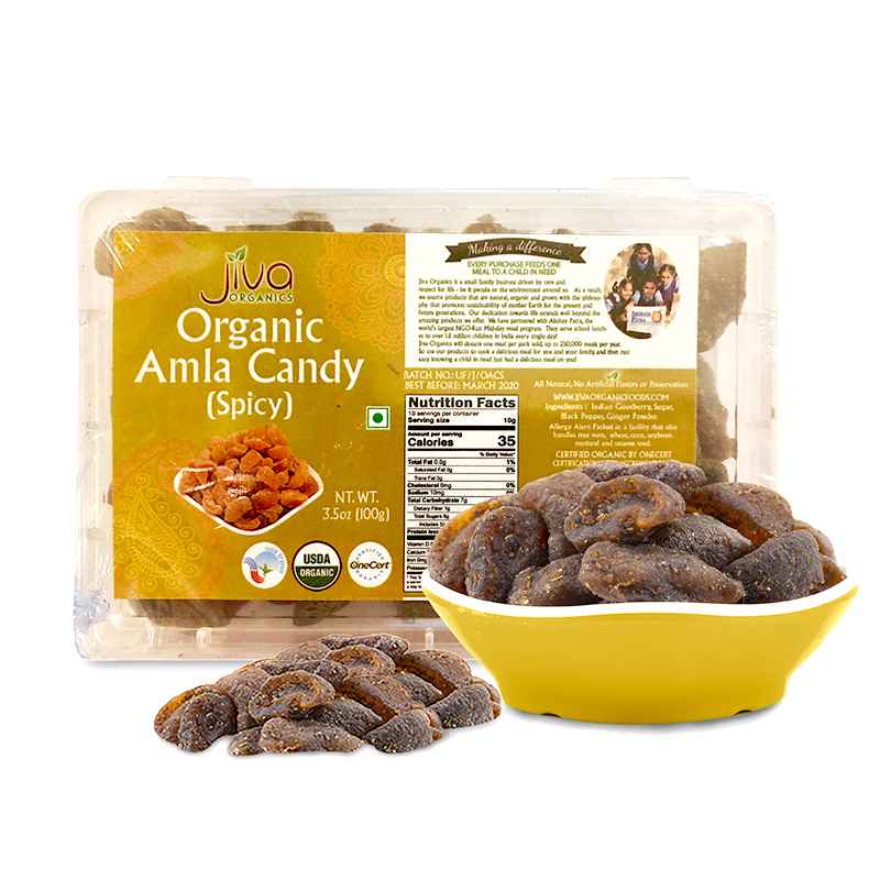 Jiva Org Amla Candy Spicy