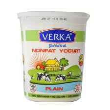 VERKA NONFAT YOGURT