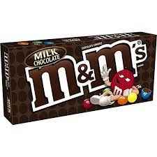 M And M MILK CHOCOLATE