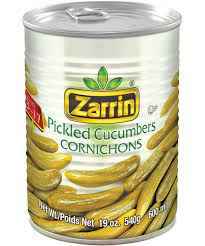 ZARRIN PICKLED CUCUBER CAN
