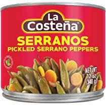 Lacostena Serrano Peppers
