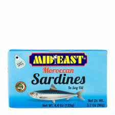 Mid East Moroccan Sardine In Soy Oil