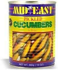 Mid East Pickled Cucumbers