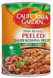California Garden Peeled Fava Saudi