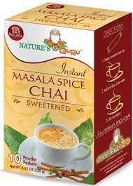 Natures Guru Masala Spice Chai Sweetened