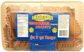Krunchi Ginger/Gur Biscuits