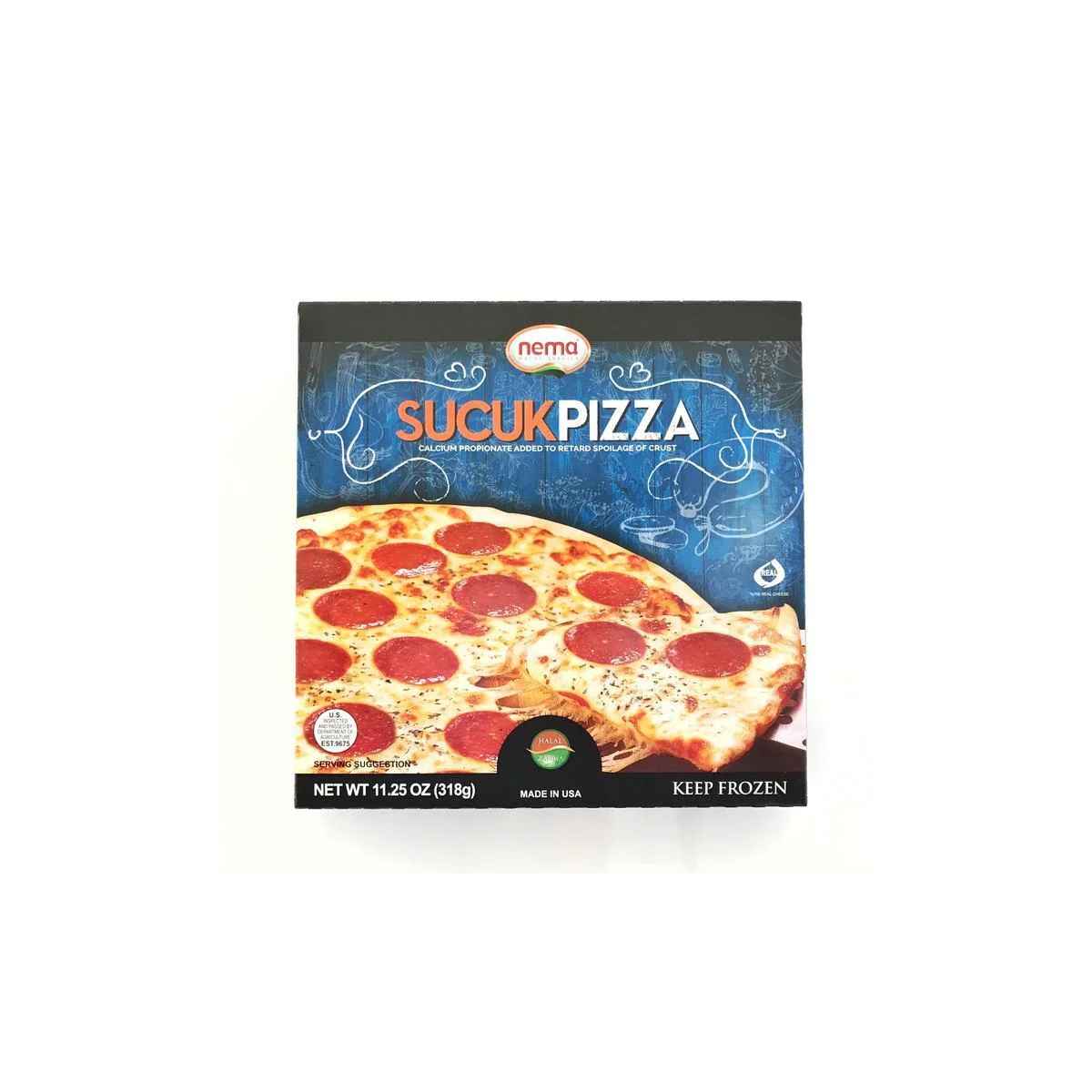 Nema Halal Sucuk Pizza