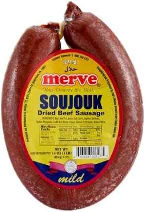 Merve Dried Beef.Sausage