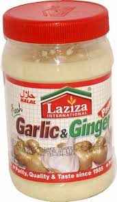 Garlic And Ginger Paste