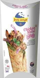 Chicken Malai Wrap