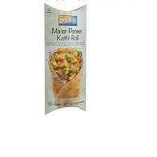 Ash Matar Paneer Roll