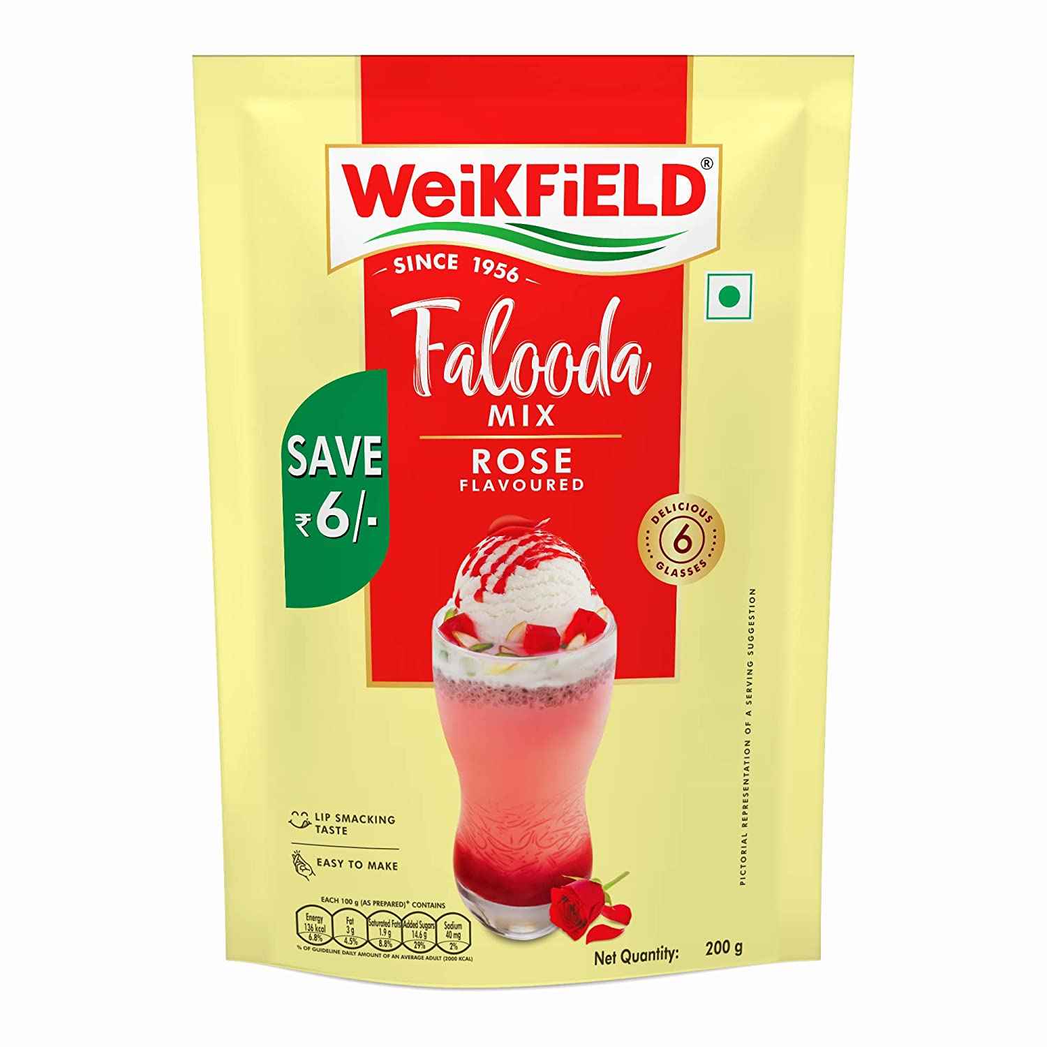 Weikfield Rose Falooda
