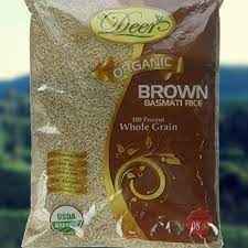Deer Brown Basmati Rice Org