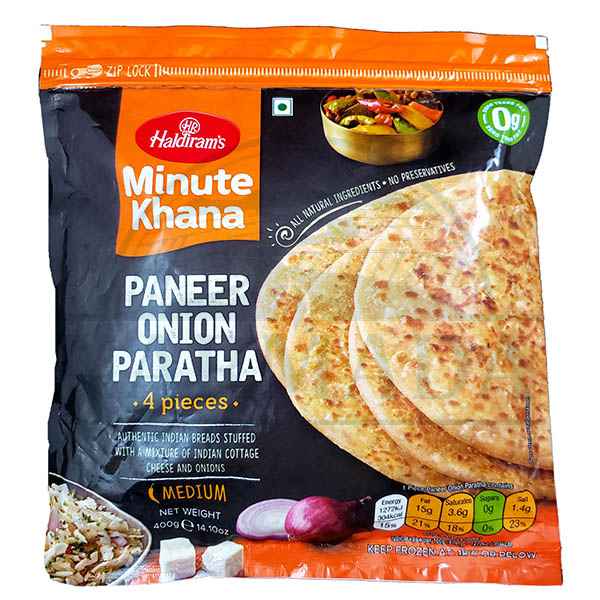 HALDIRAM'S ONION PANEER PARATHA
