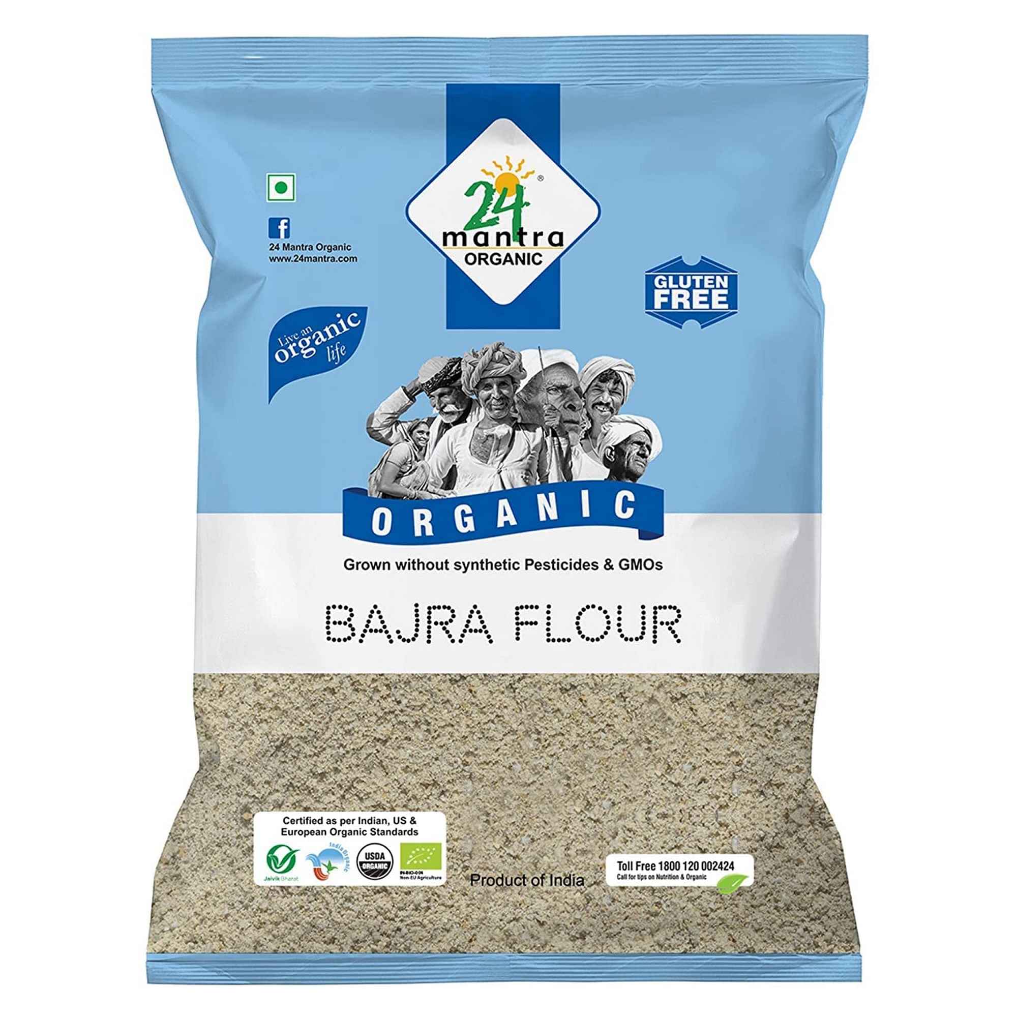 24Mantra Bajra Flour