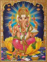 Ganesh Photo 9x11