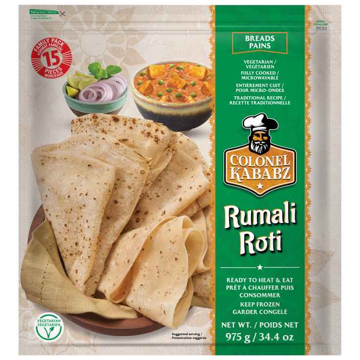 Colonel Kababz Rumali Roti