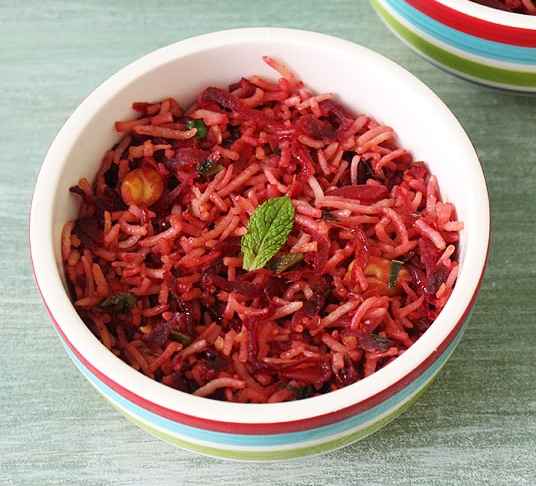 NM Red Beat Rice Jar