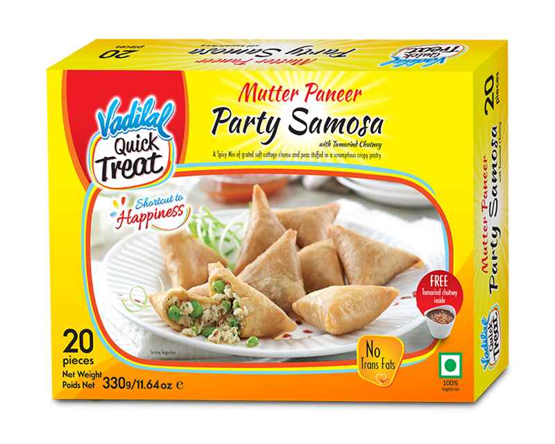Vadilal Mutter Paneer Samosa