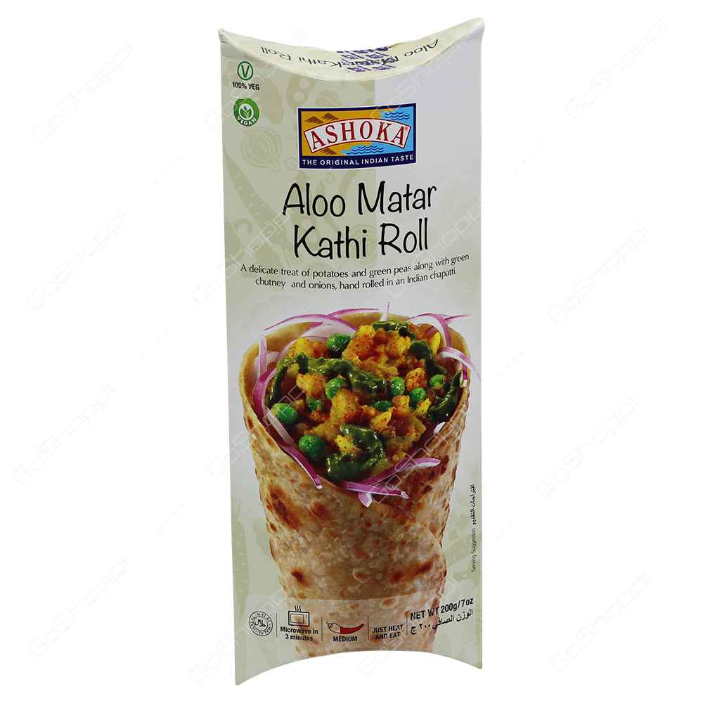 ASHK ALOO MATAR ROLL