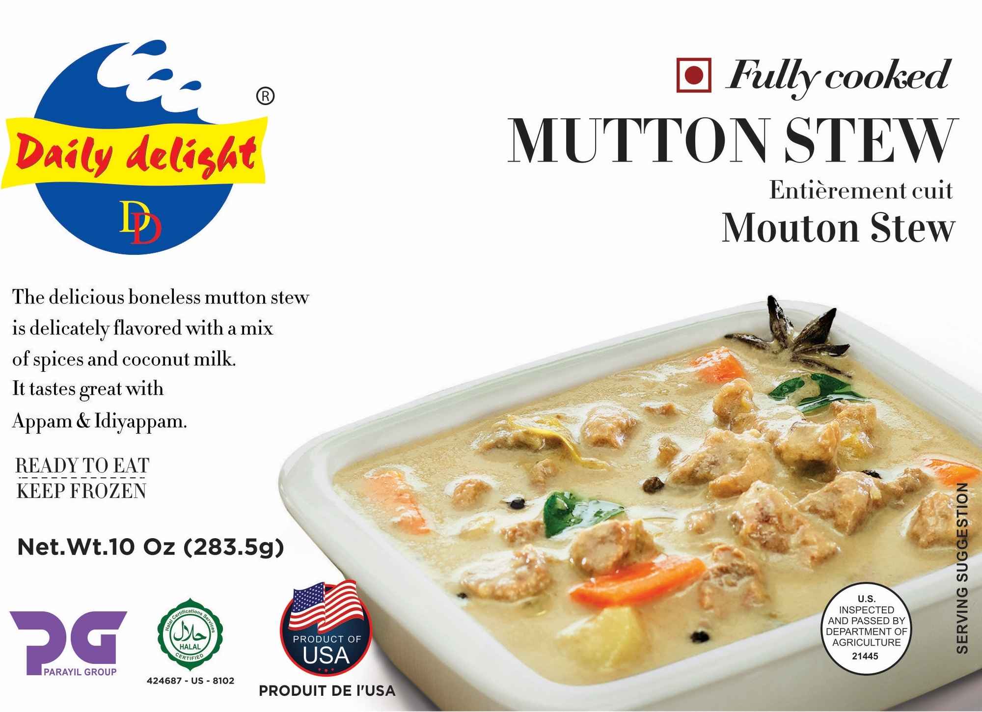 Daily Delight Mutton Stew