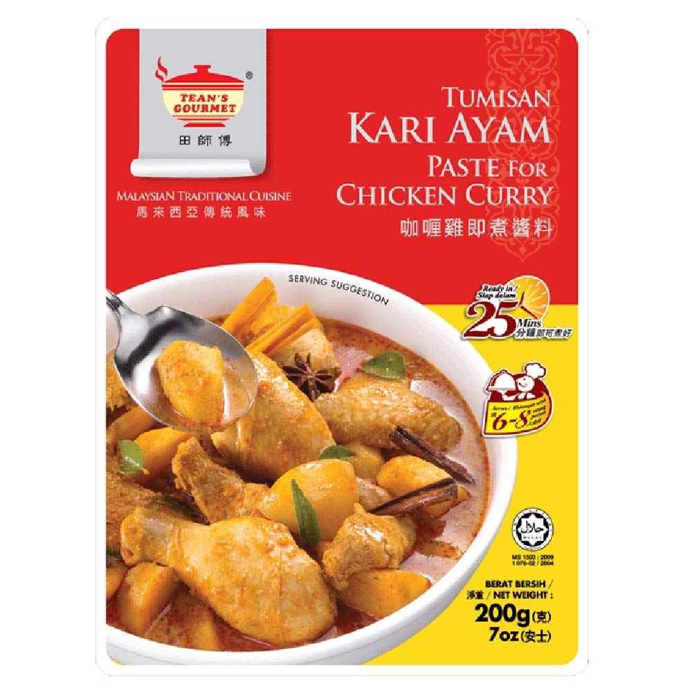 TEANS GOURMET CHICKEN CURRY PASTE