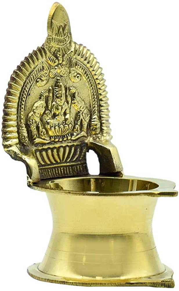 Brass Diya Kamachi 4inch