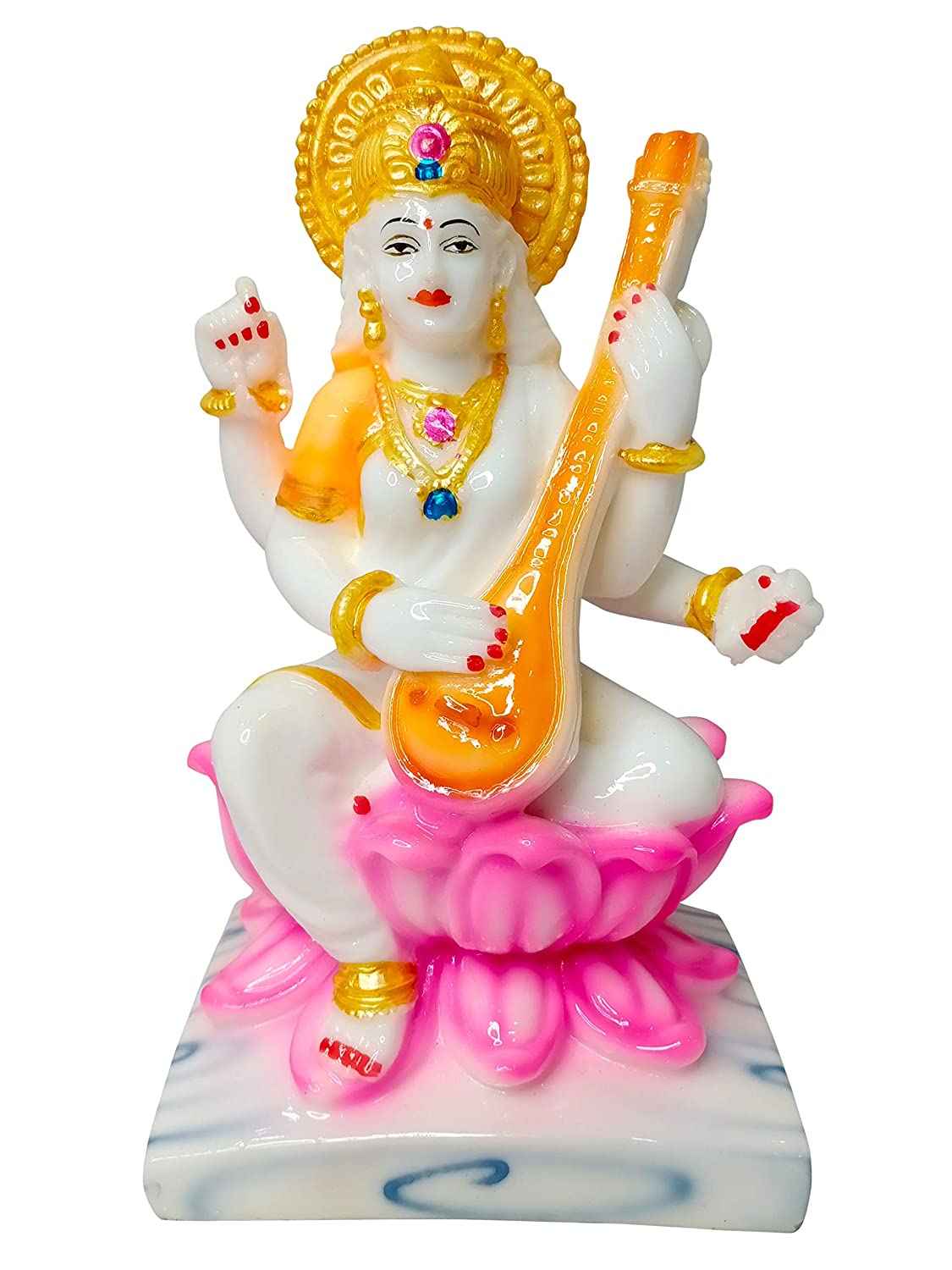 STATUE SARASWATI MAA 3.5 Inch