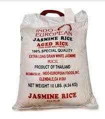 Indo European Jasmin Rice