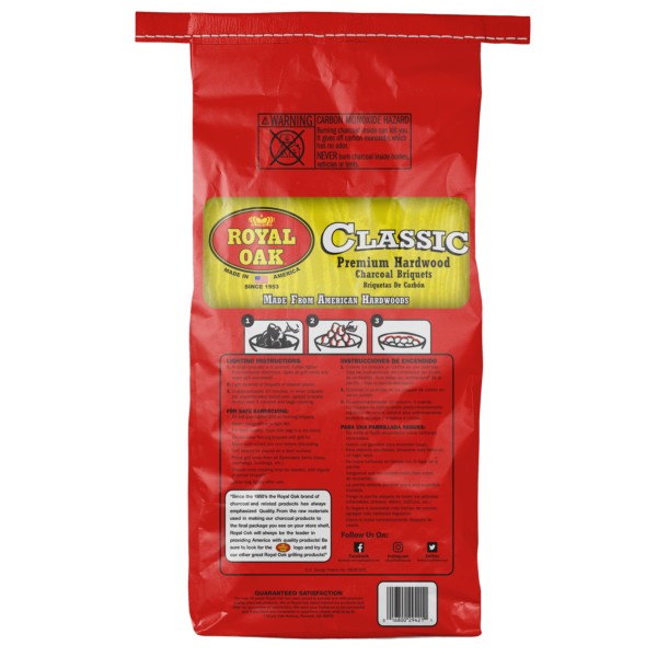 ROYAL OAK CLASSIC CHARCOAL 15.4 LBS