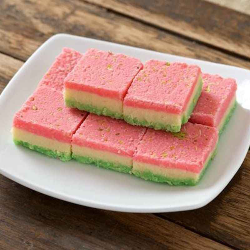 Rajbhog Three Color Burfi