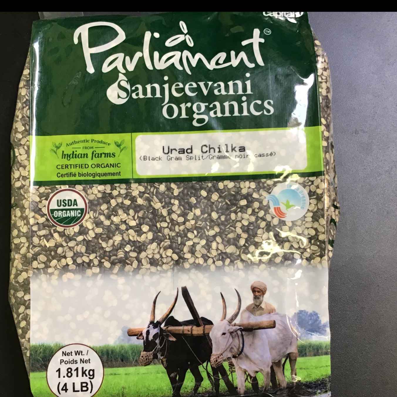 Parliament Organic Urad Chilka