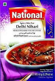 NATIONAL DELHI NIHARI