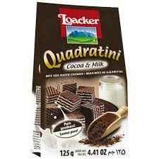 Loacker Quadratini Cocoa And Milk