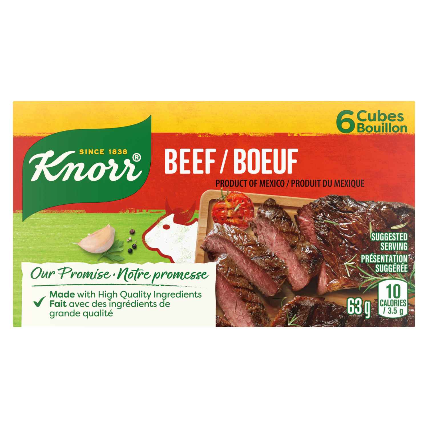 KNORR BEEF BOUILLON CUBES 