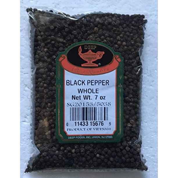 WHOLE BLACK PEPPER