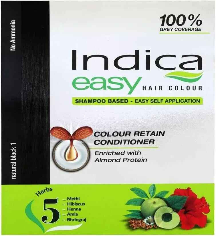 Indica Hair Color Black