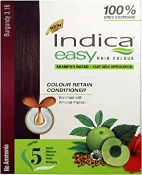 Indica Hair Color Burgundy